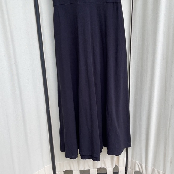 ❗️SOLD❗️EUC- LULAROE BLACK W/GREEN TRIM FLARED MAXI DRESS - Picture 3 of 14